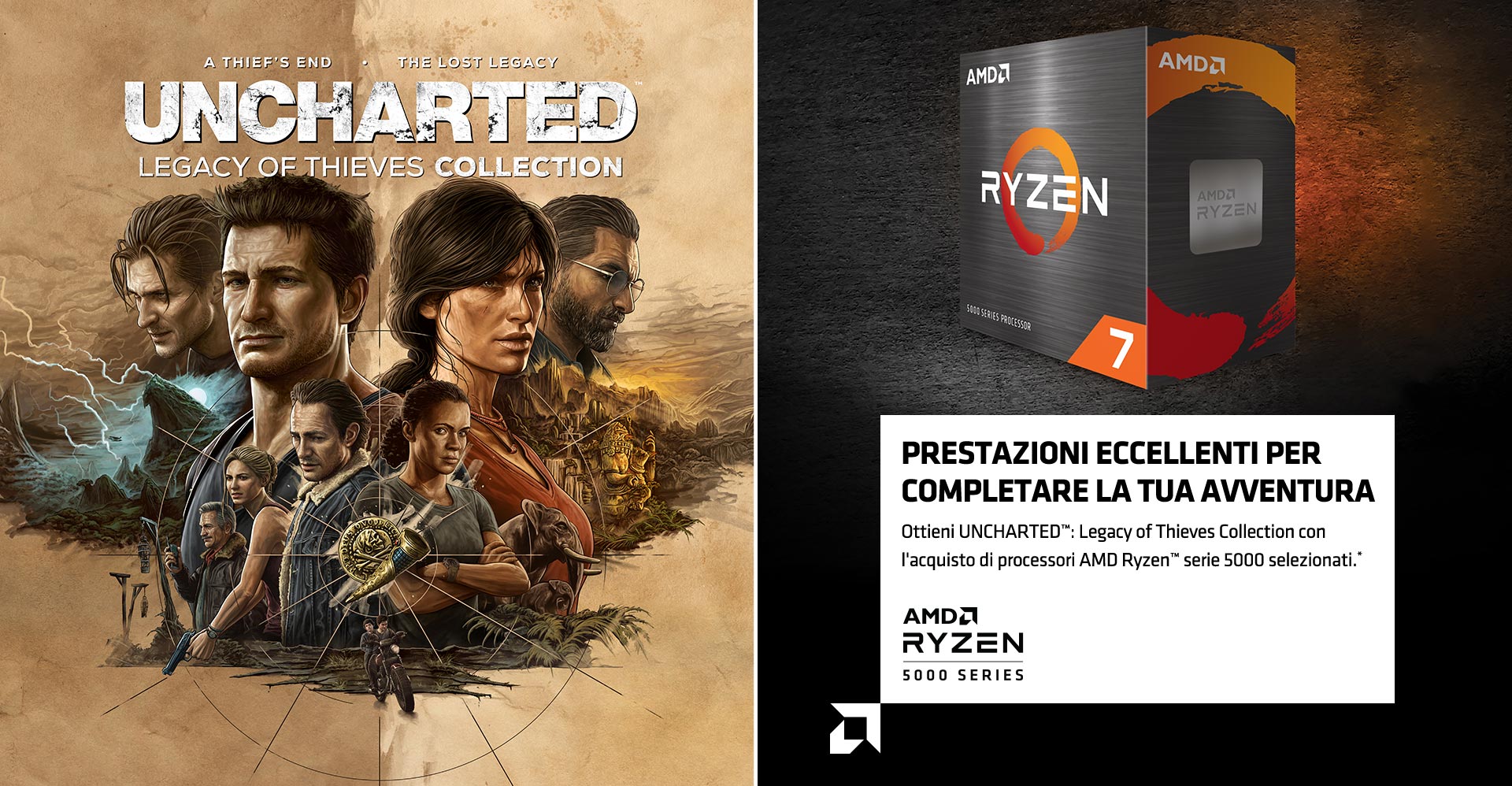 AMD Bundle UNCHARTED: Legacy of Thieves Collection