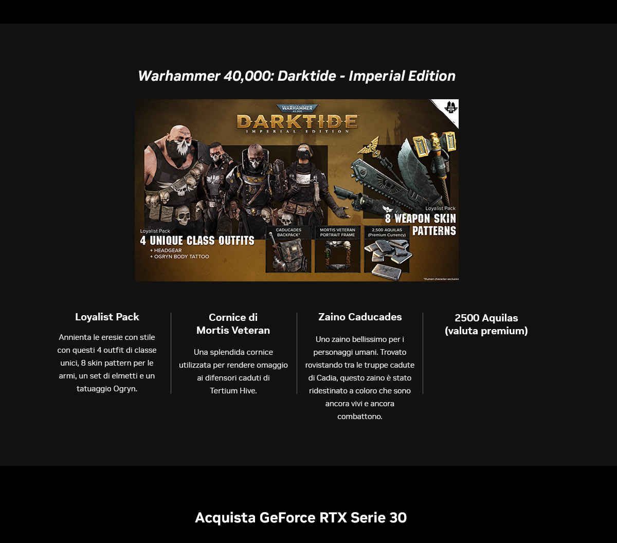 NVIDIA Bundle Warhammer Darktide