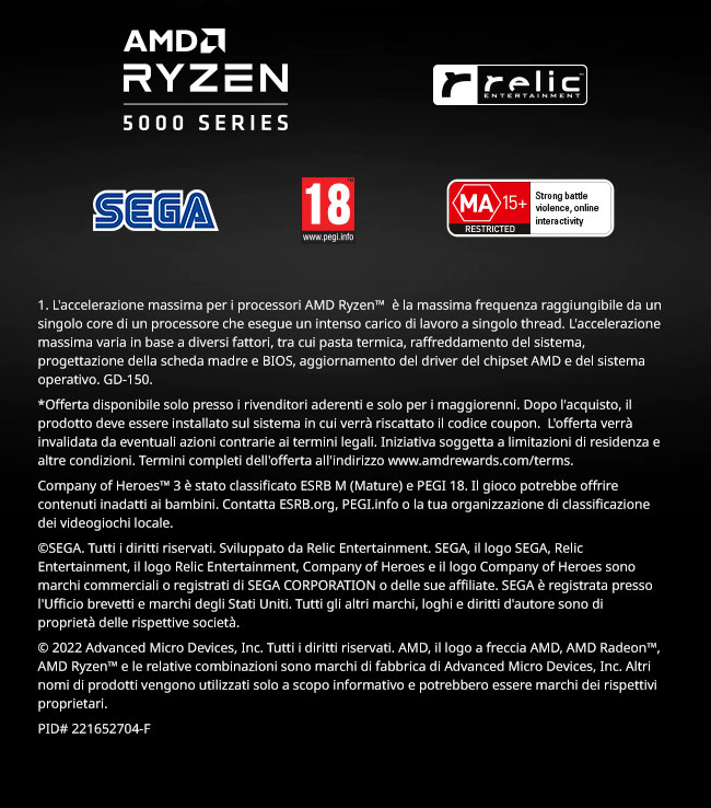 Bundle Game AMD Ryzen 5000 Series