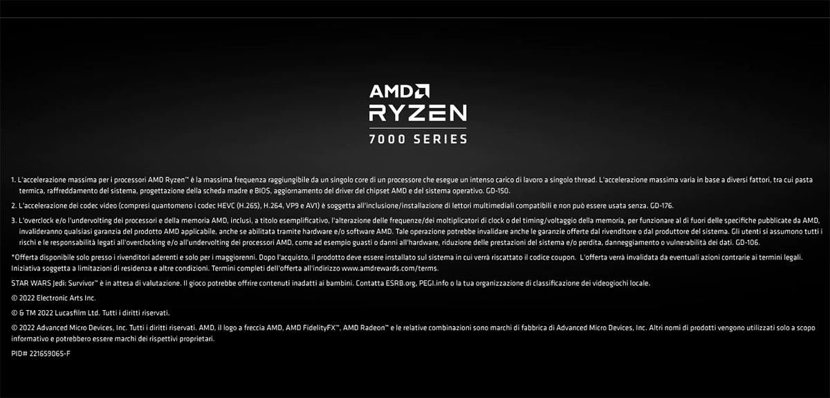 Bundle Game AMD Ryzen 7000 Series
