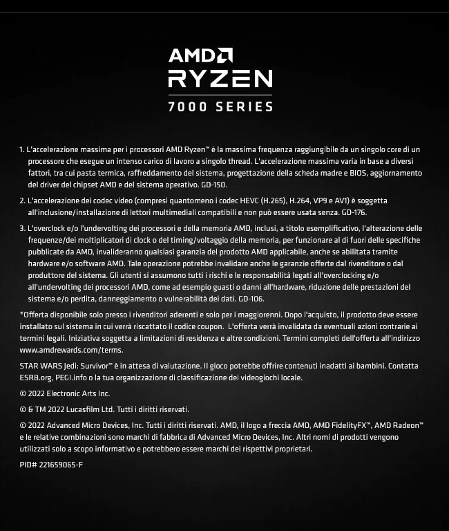 Bundle Game AMD Ryzen 7000 Series