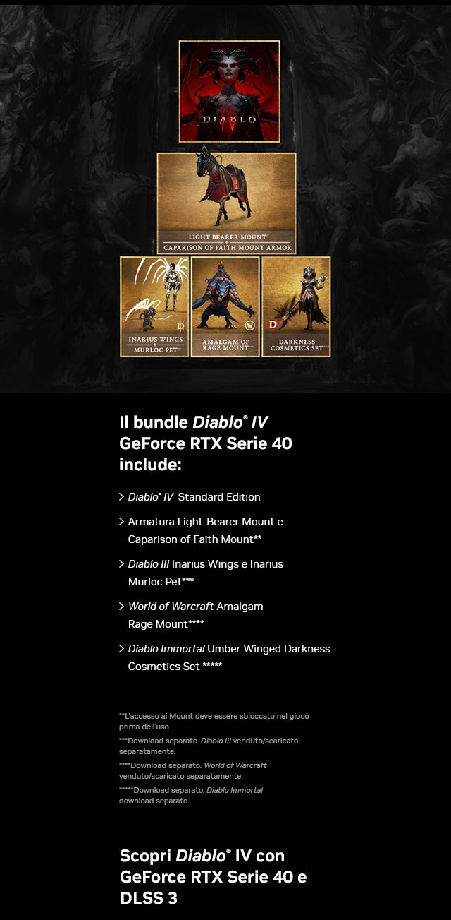 GeForce RTX 40 Series Diablo IV With RTX Bundle
