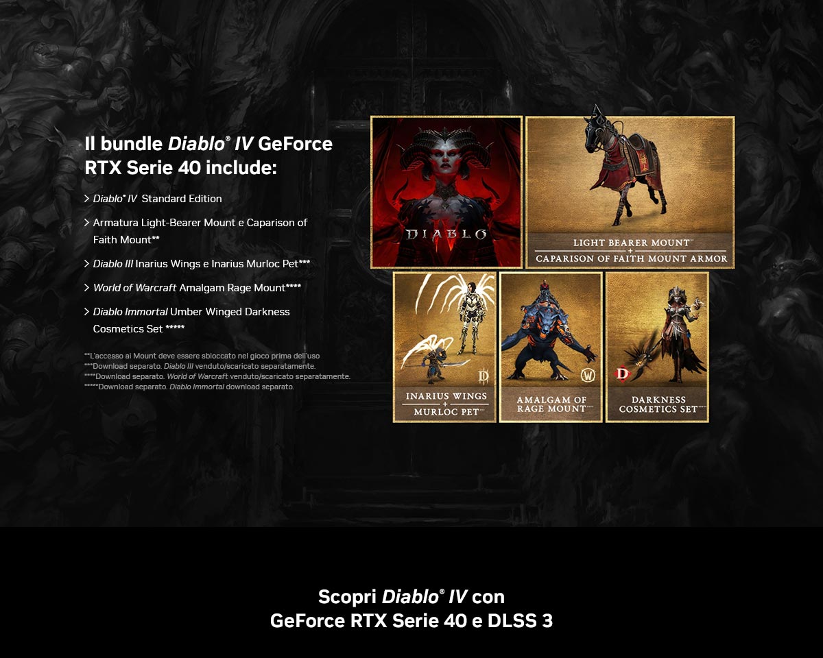 GeForce RTX 40 Series Diablo IV With RTX Bundle