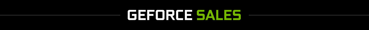 NVIDIA GeForce SALES