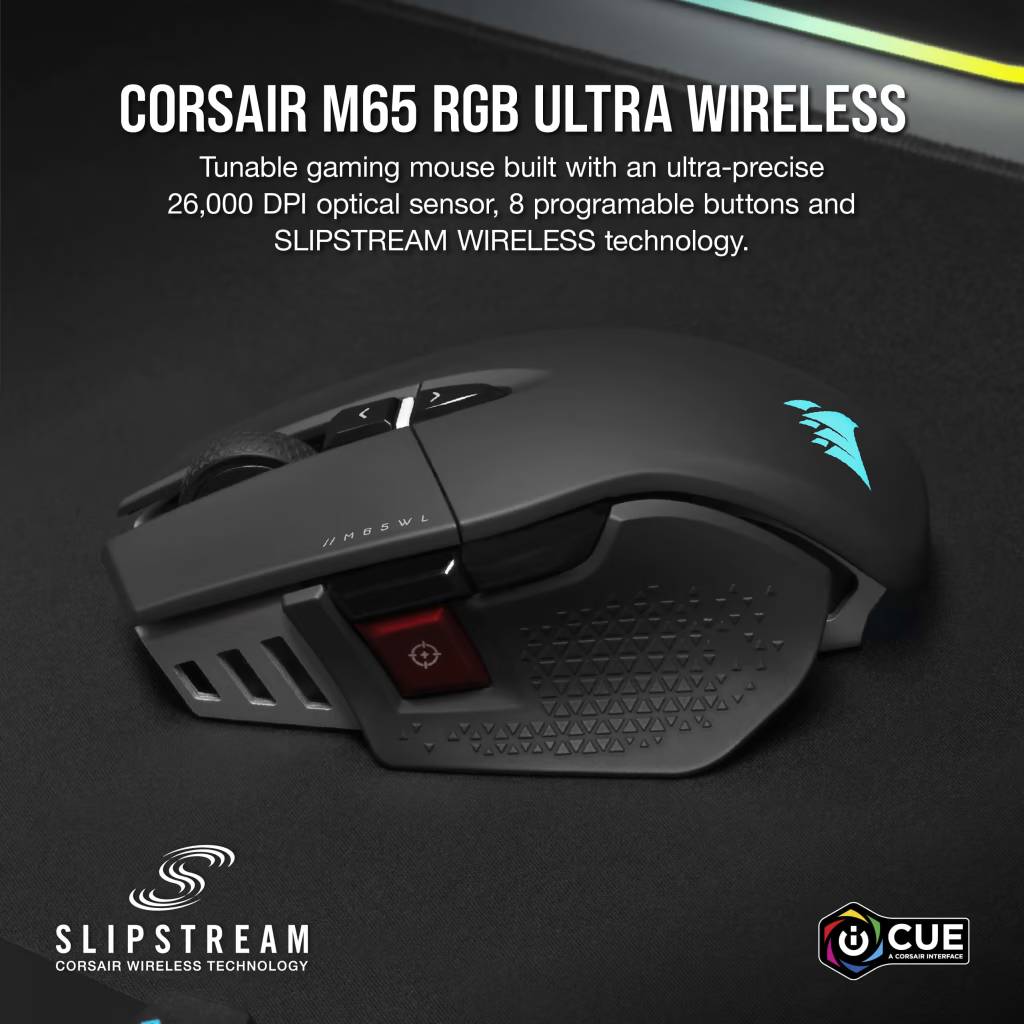 Corsair M65 RGB Ultra Wireless