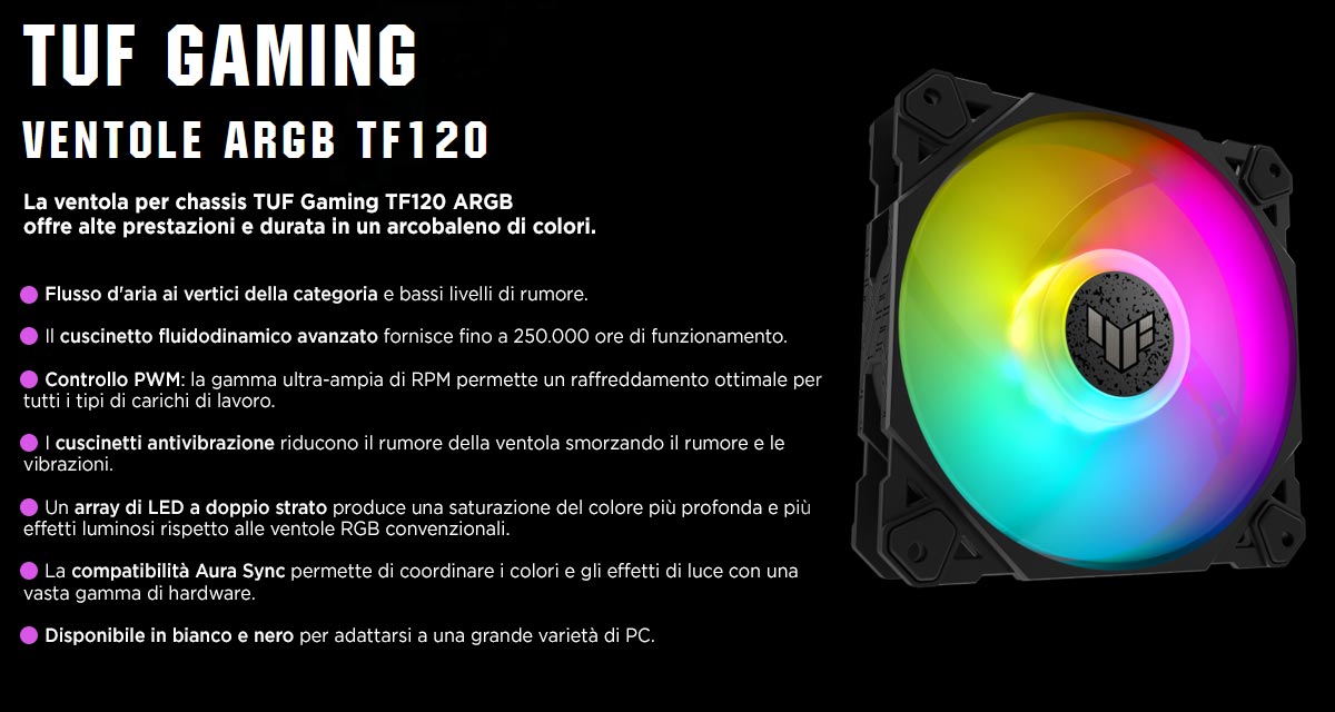 Asus ROG TUF Gaming TF 120 ARGB