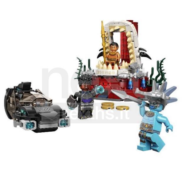 LEGO La stanza del trono di Re Namor - Set Costruzioni - 76213