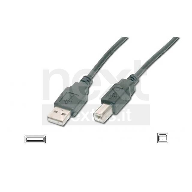 Digitus Cavo Stampante USB 2.0 Type-A/B 5m