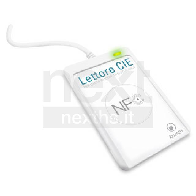 Lettore COMBO CIE 3.0 + SMART CARD ATLANTIS P005-CIED331C -  EAN-8026974022871 Fino-28-10